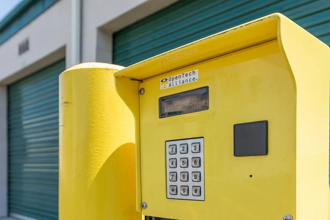 Front access gate code.