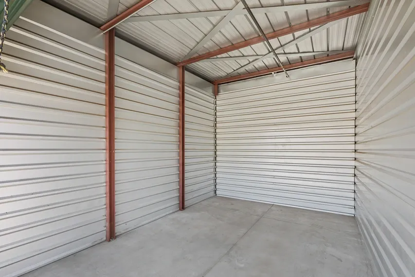Inside of storage unit.